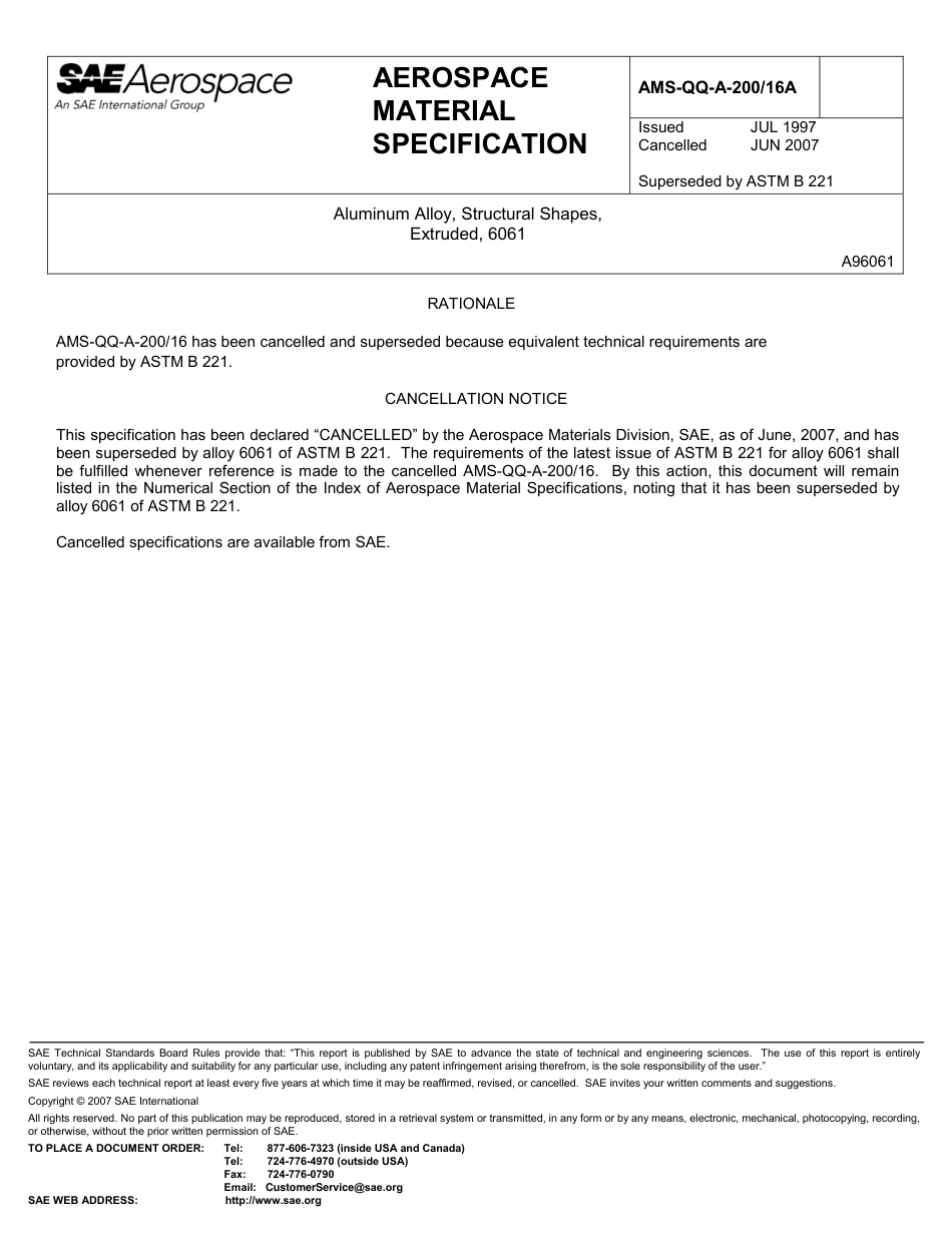 SAE AMS-QQ-A-200-16A-2007.pdf_第1页