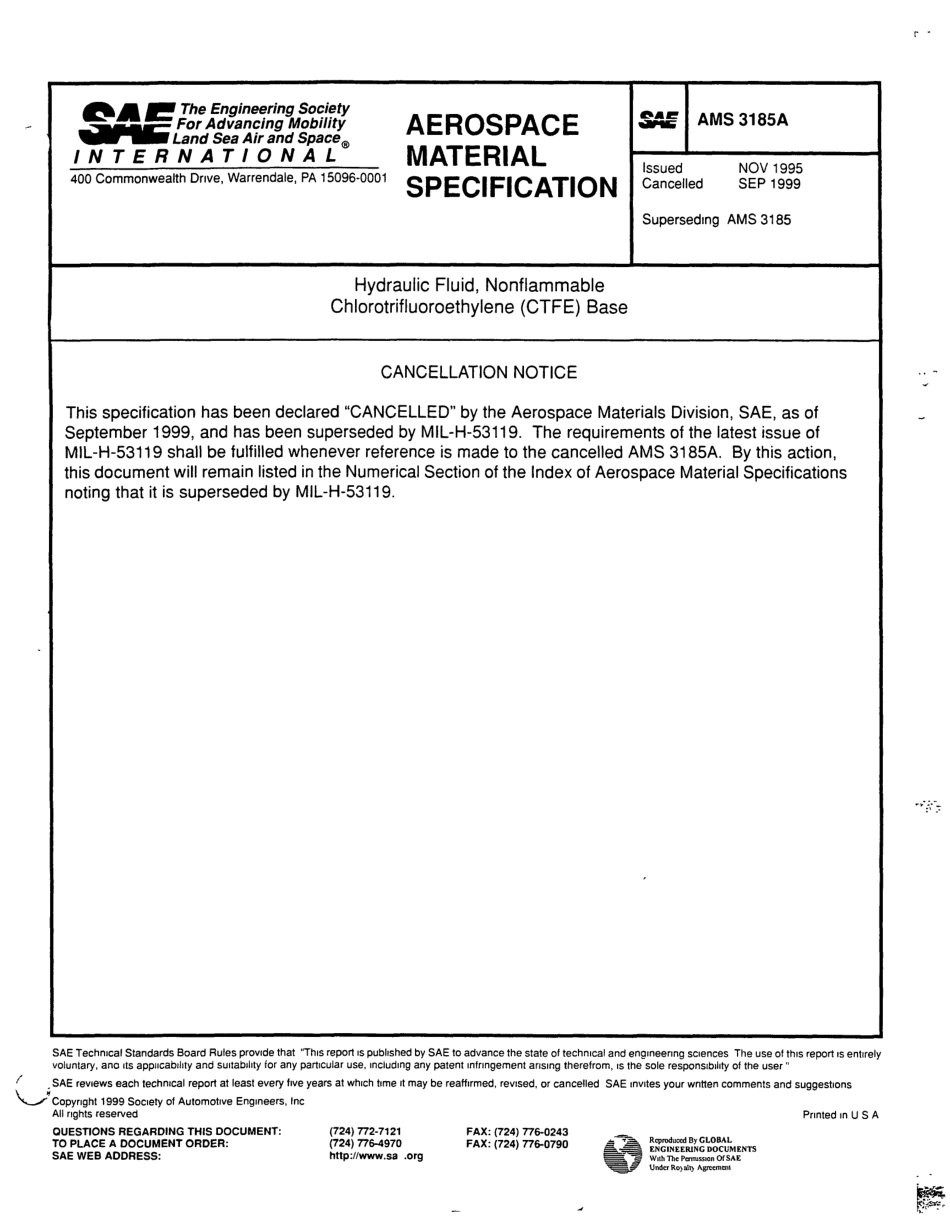 SAE AMS 3185A-1999 scan.pdf_第1页
