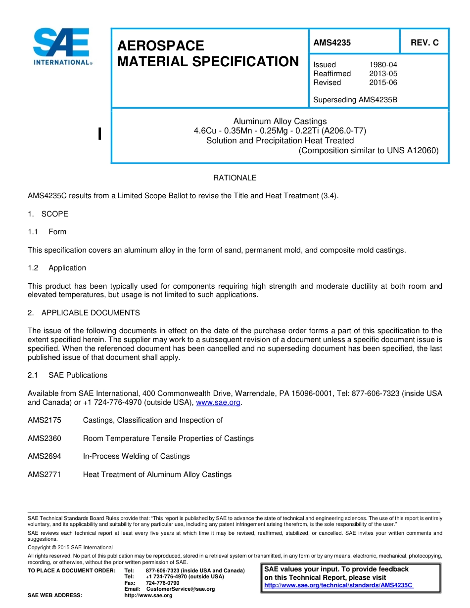 SAE AMS 4235C-2015.pdf_第1页