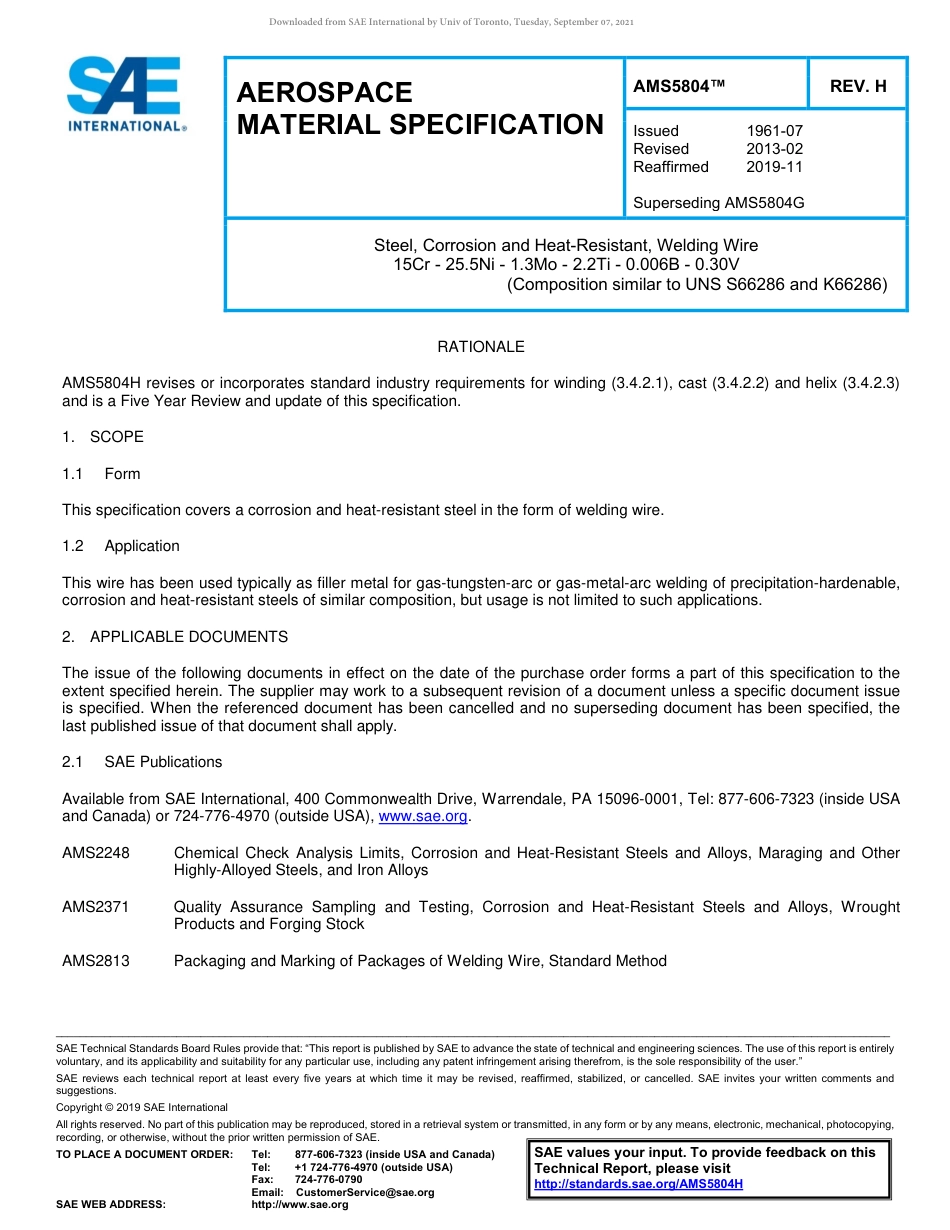 SAE AMS 5804H-2019.pdf_第1页