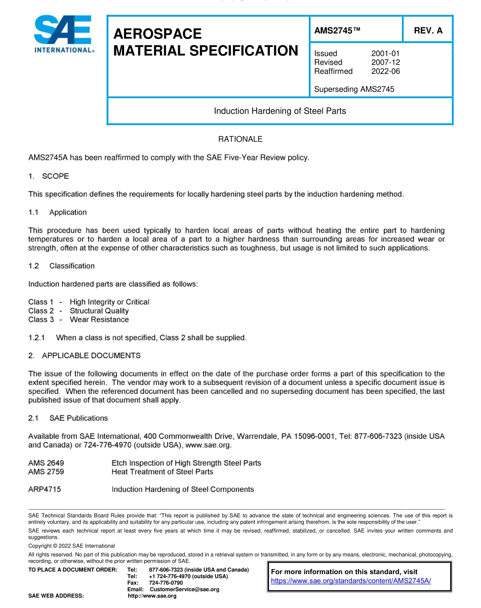 SAE AMS 2745A-2022.pdf_第1页