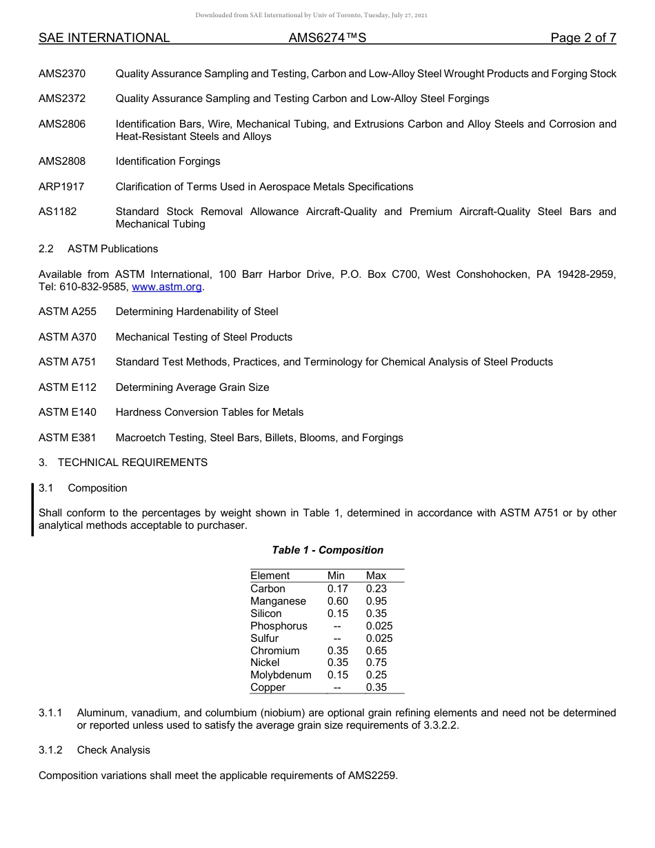 SAE AMS 6274S-2021.pdf_第2页