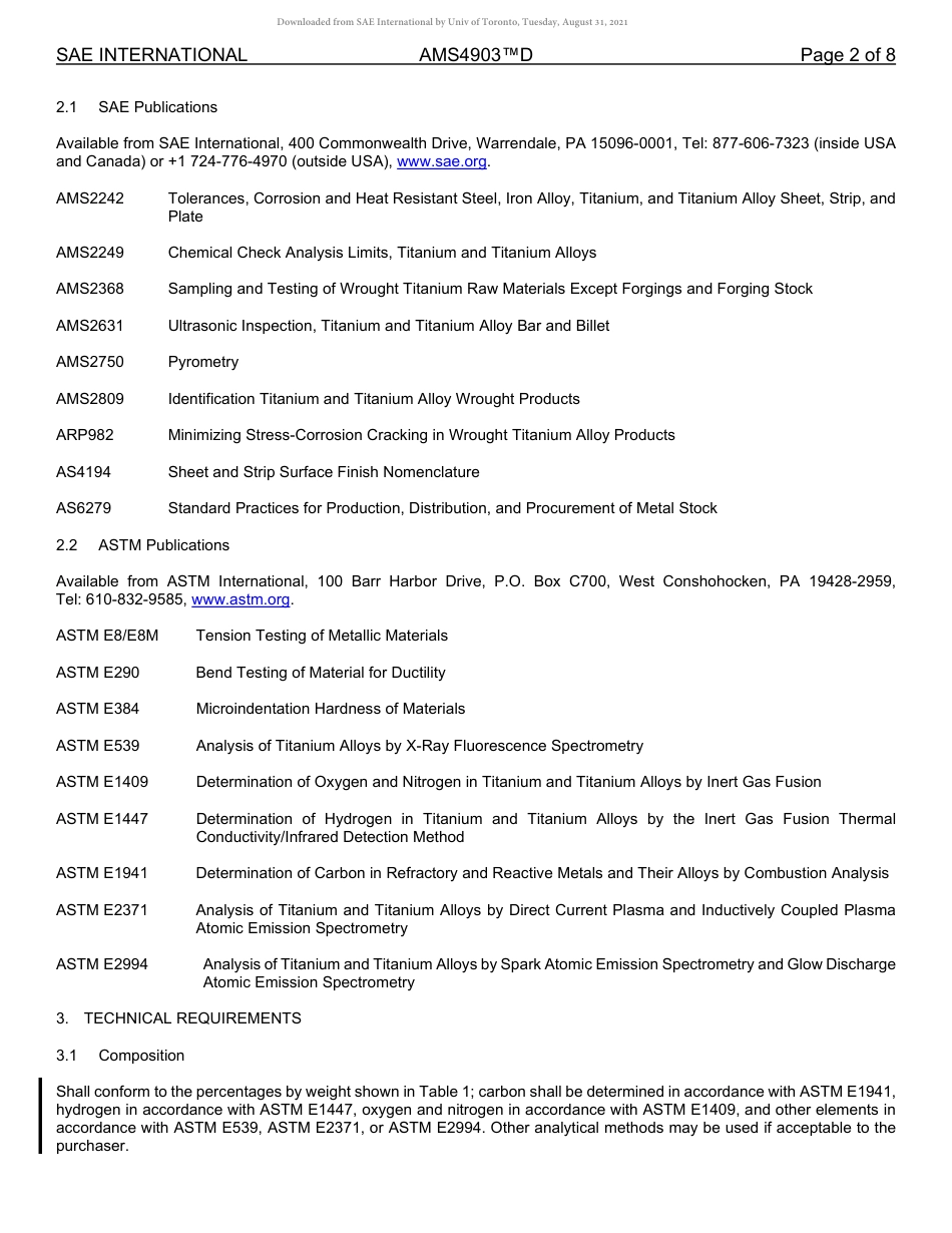SAE AMS 4903D-2020.pdf_第2页