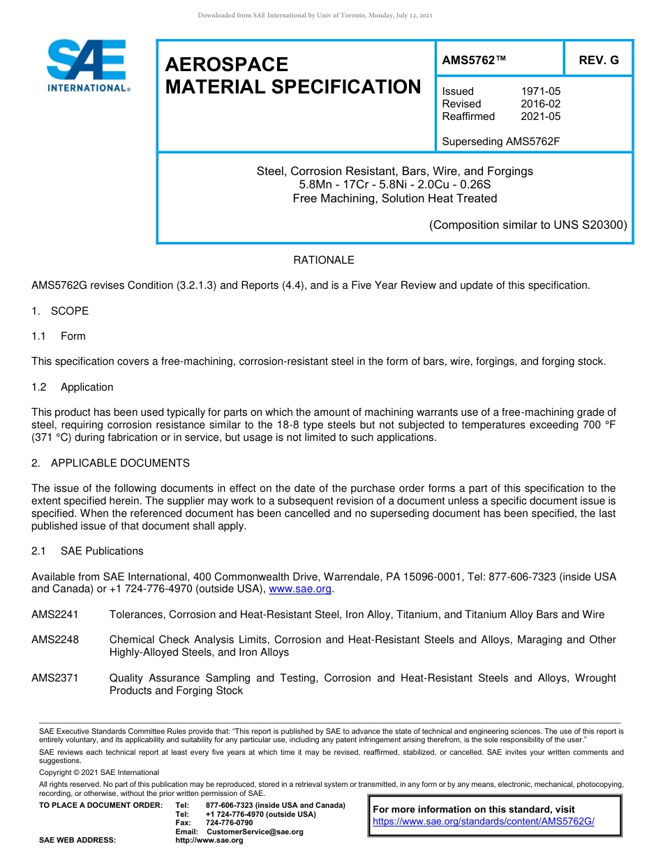 SAE AMS 5762G-2021.pdf_第1页