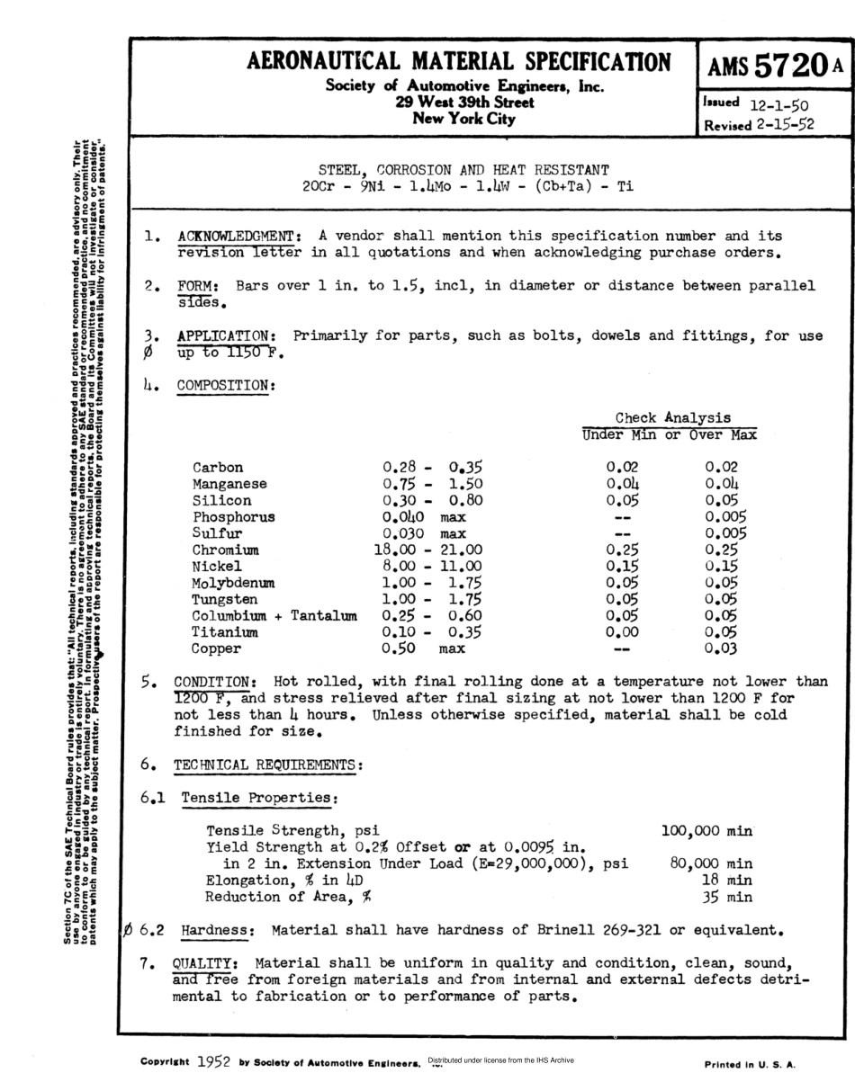 SAE AMS 5720A-1982 scan.pdf_第2页