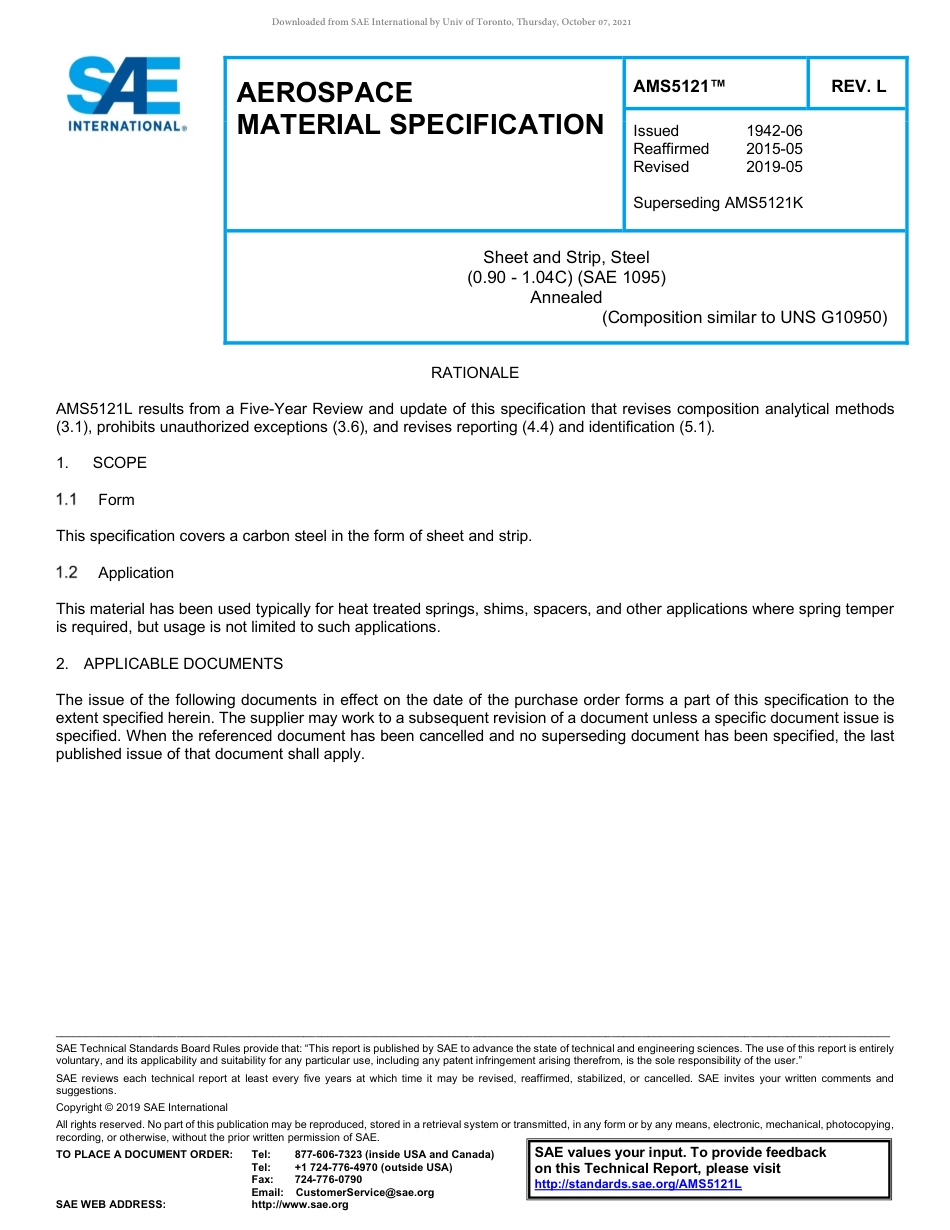 SAE AMS 5121L-2019.pdf_第1页