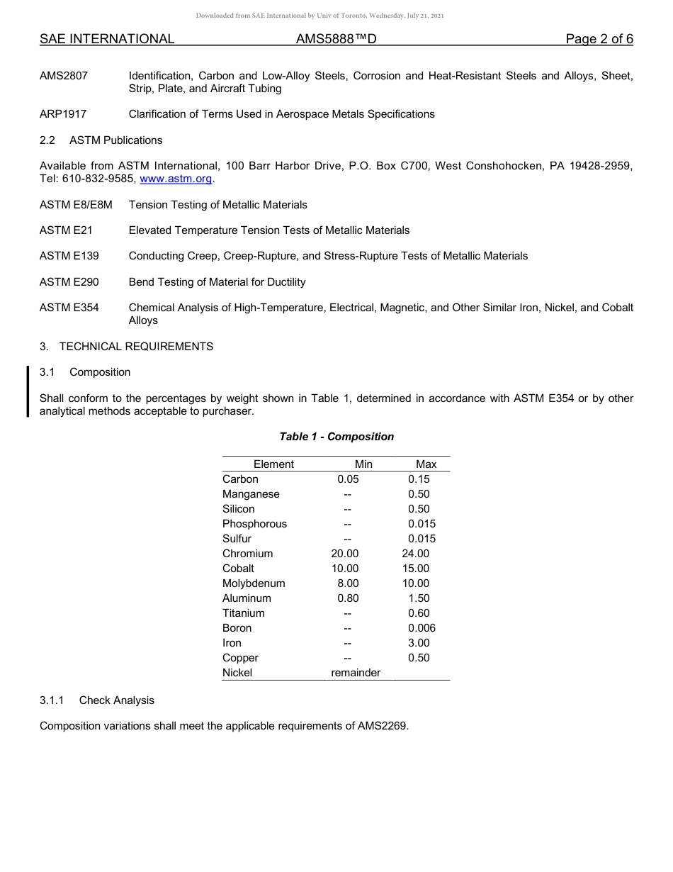 SAE AMS 5888D-2021.pdf_第2页