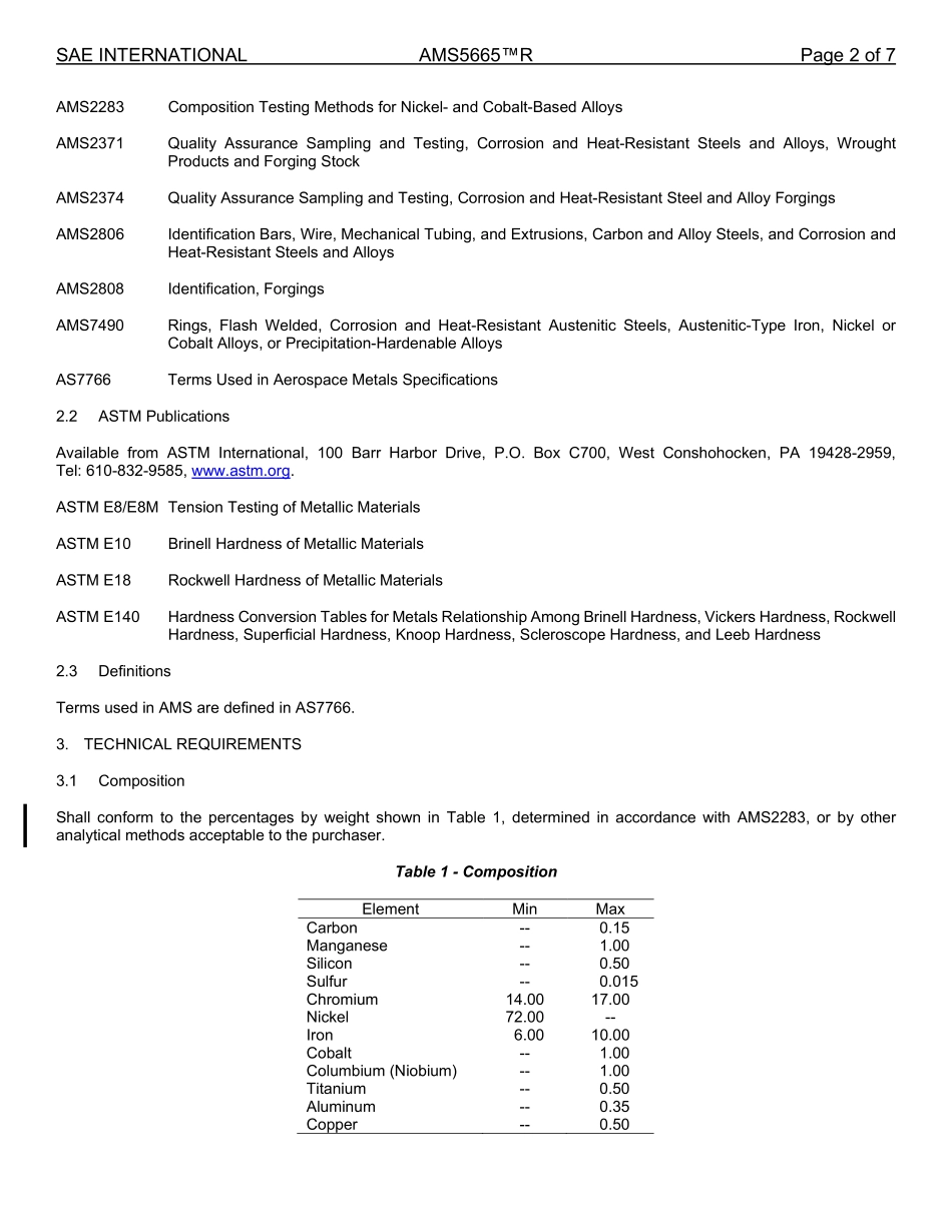 SAE AMS 5665R-2023.pdf_第2页