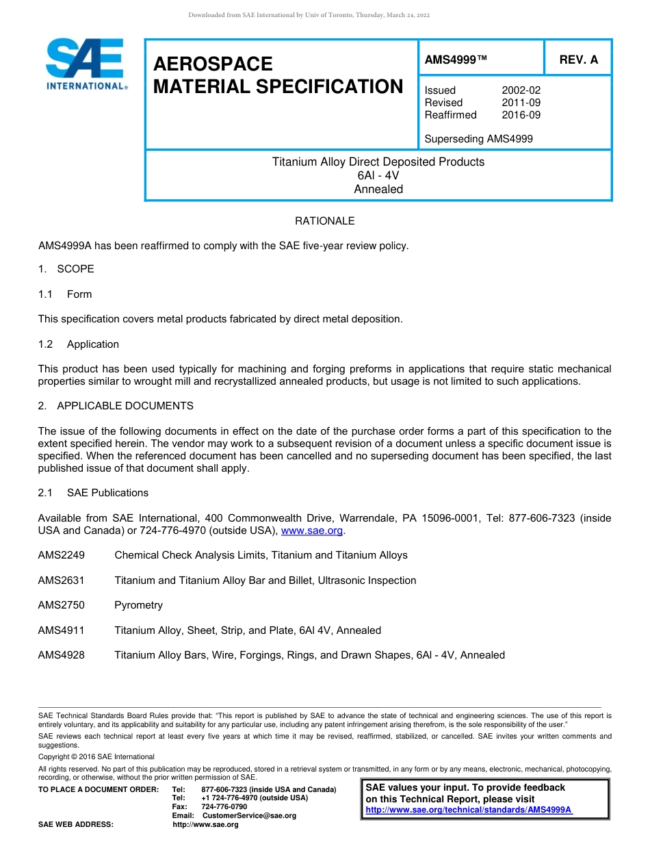 SAE AMS 4999A-2016.pdf_第1页