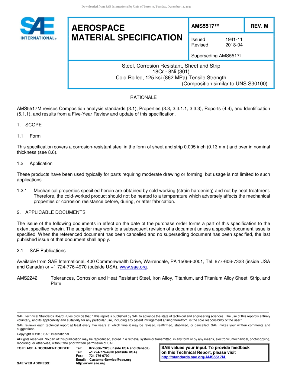 SAE AMS 5517M-2018.pdf_第1页