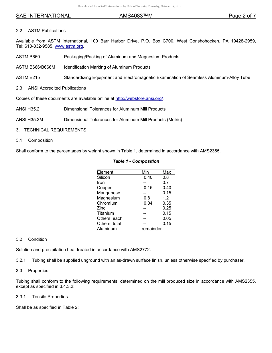 SAE AMS 4083M-2019.pdf_第2页