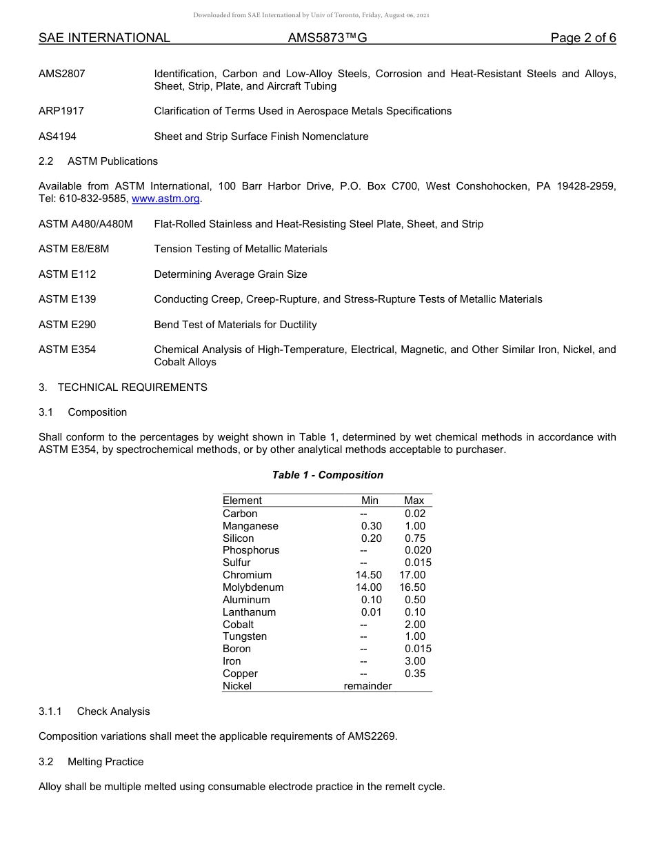 SAE AMS 5873G-2020.pdf_第2页