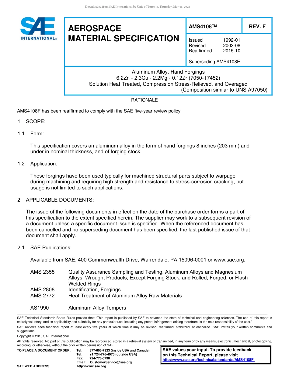 SAE AMS 4108F-2015.pdf_第1页