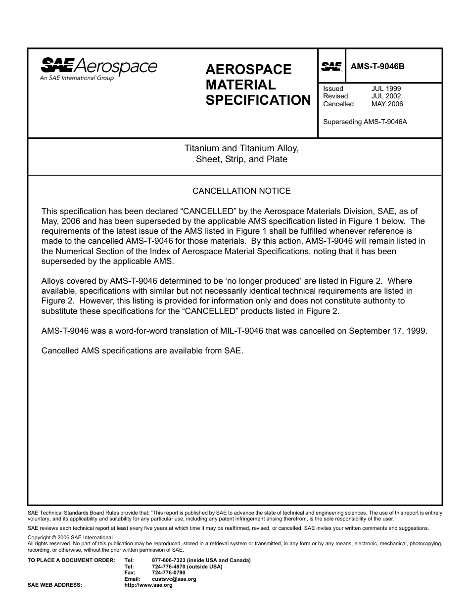 SAE AMS-T-9046B-2006.pdf_第1页