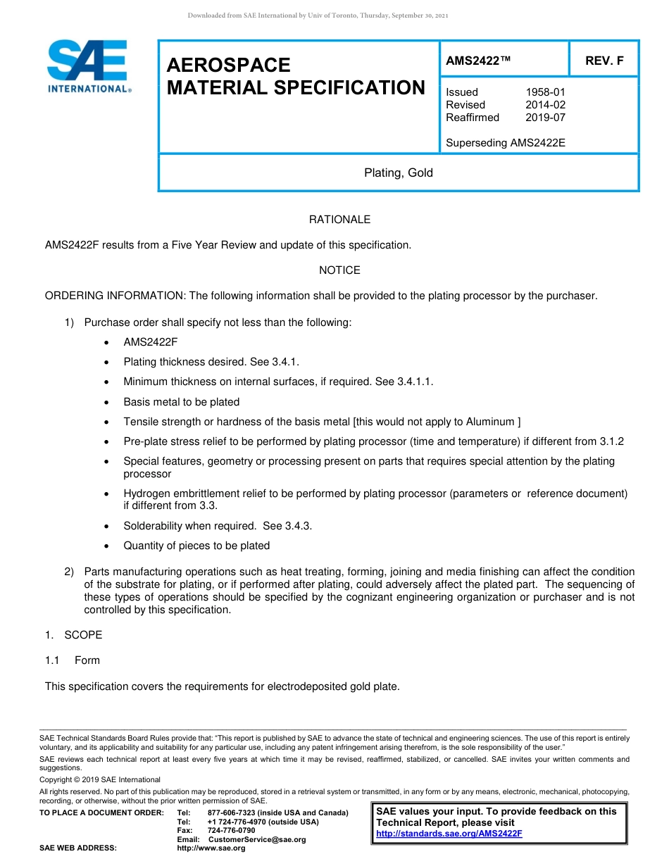 SAE AMS 2422F-2019.pdf_第1页