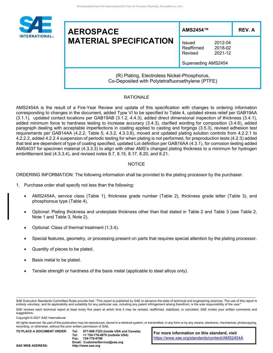 SAE AMS 2454A-2021.pdf_第1页