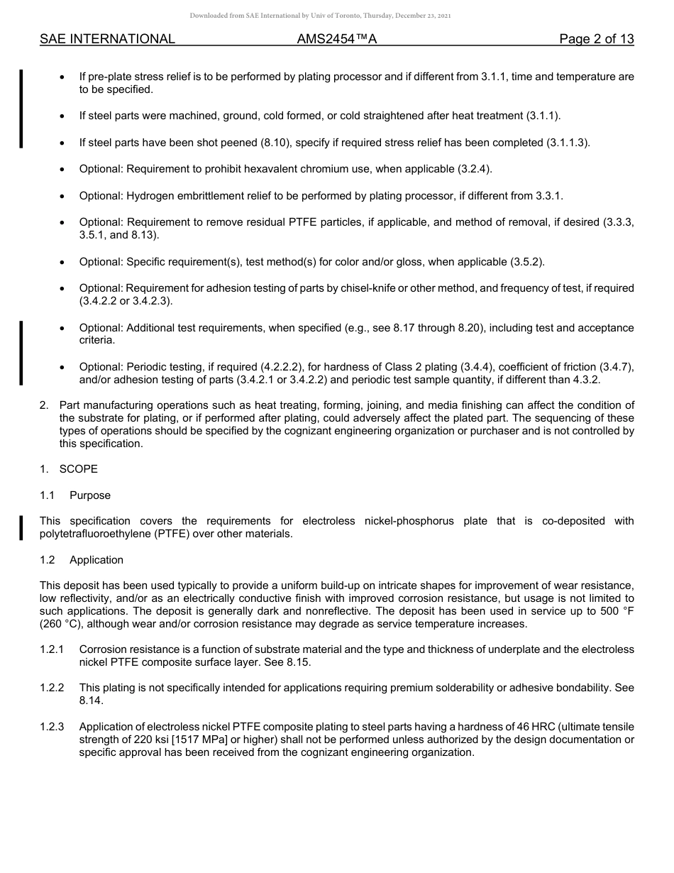 SAE AMS 2454A-2021.pdf_第2页