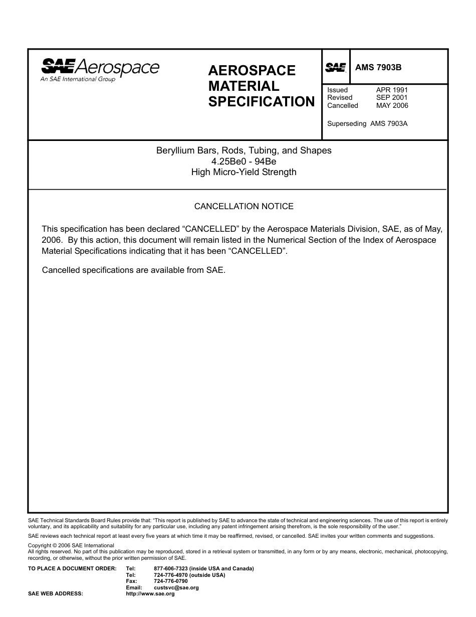 SAE AMS 7903B-2006.pdf_第1页