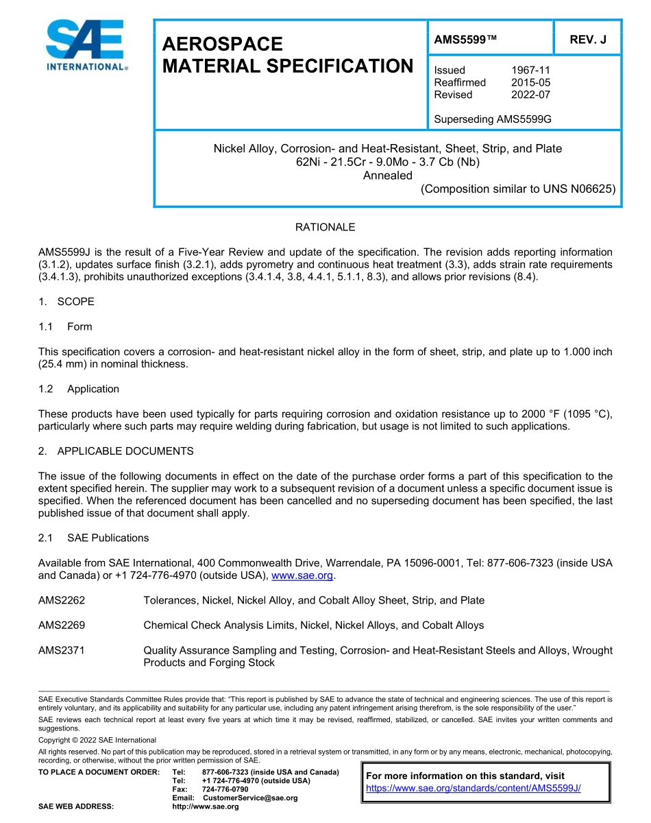 SAE AMS 5599J-2022.pdf_第1页