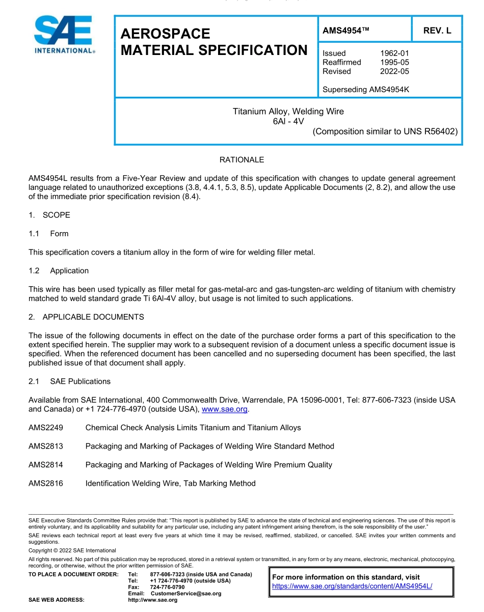 SAE AMS 4954L-2022.pdf_第1页