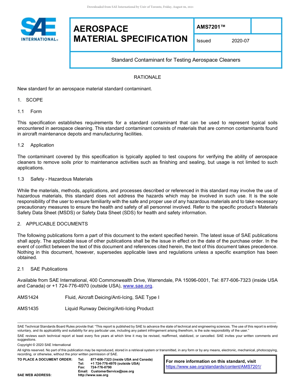 SAE AMS 7201-2020.pdf_第1页