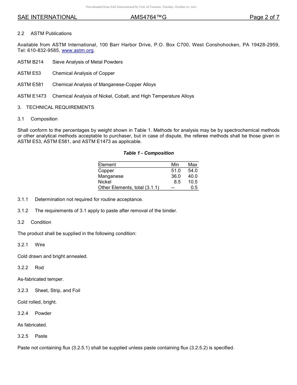 SAE AMS 4764G-2019.pdf_第2页