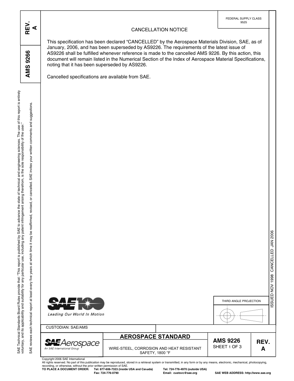 SAE AMS 9226A-2006.pdf_第1页