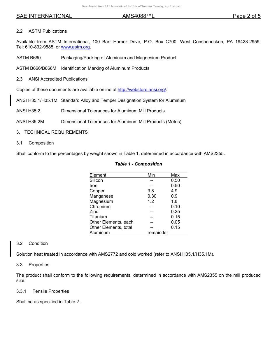 SAE AMS 4088L-2022.pdf_第2页