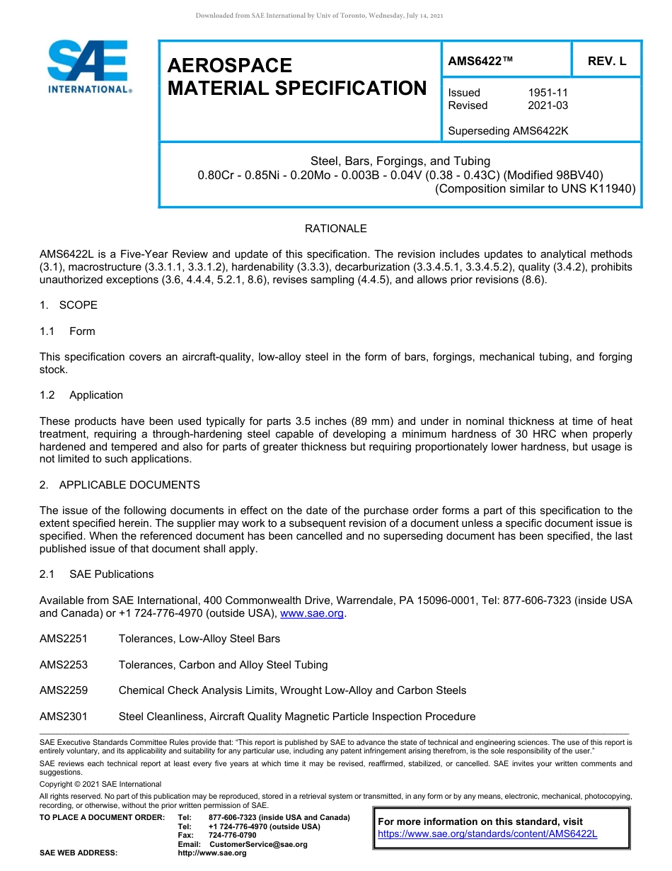 SAE AMS 6422L-2021.pdf_第1页