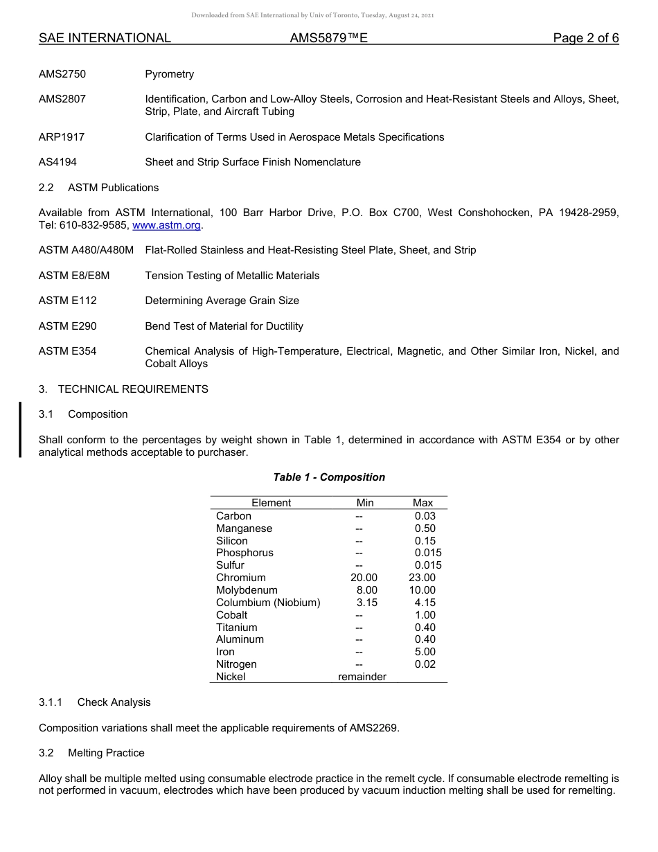 SAE AMS 5879E-2021.pdf_第2页