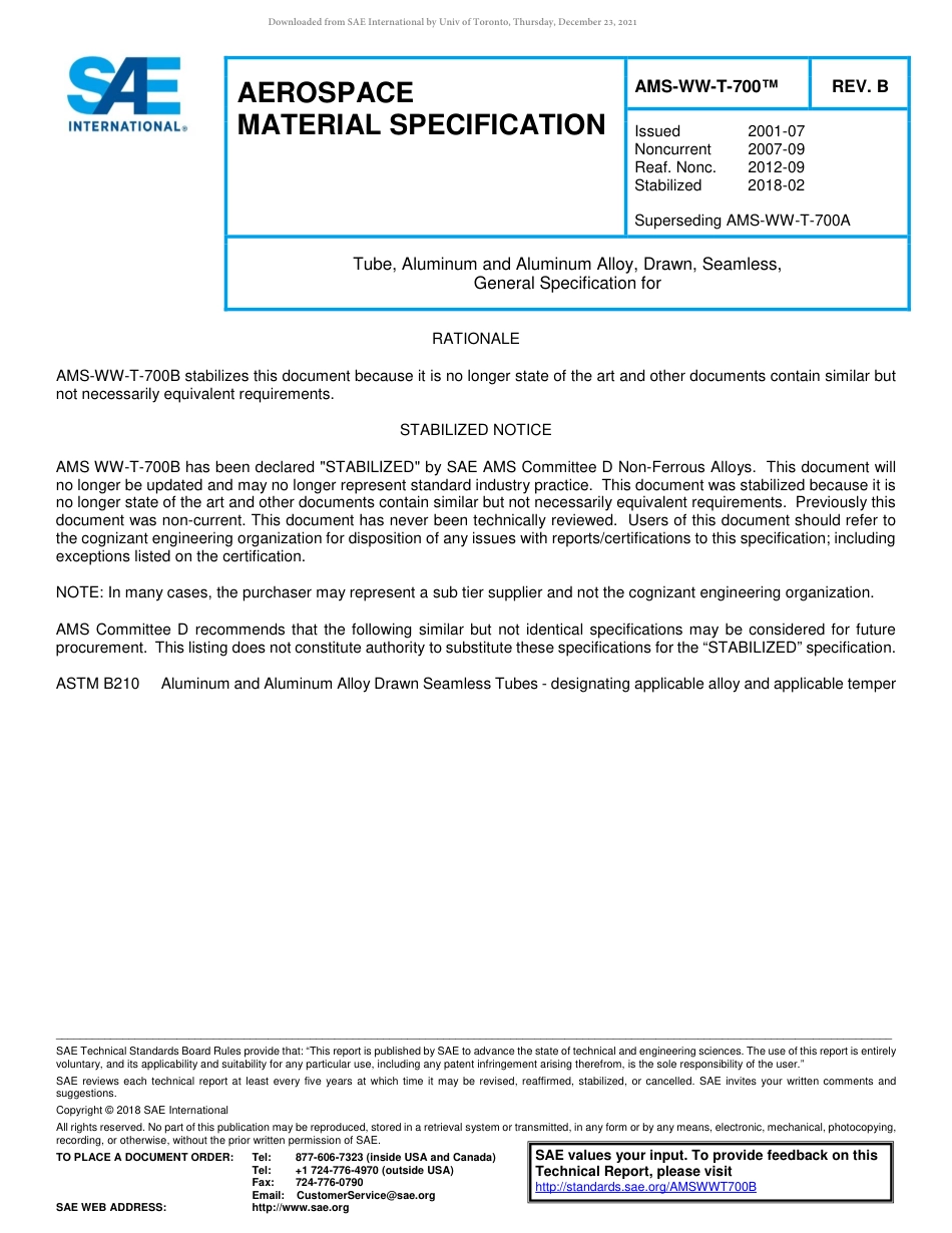 SAE AMS-WW-T-700B-2018.pdf_第1页