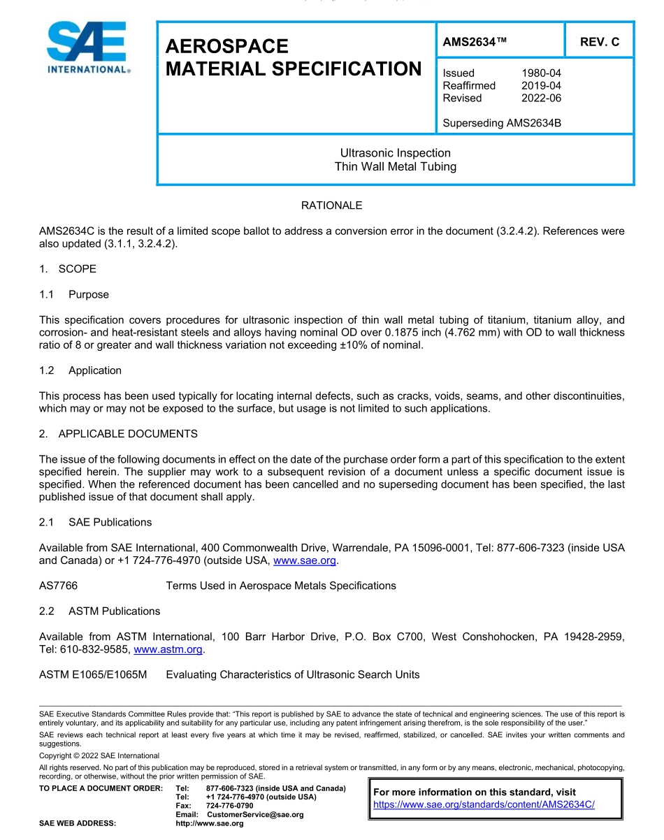 SAE AMS 2634C-2022.pdf_第1页