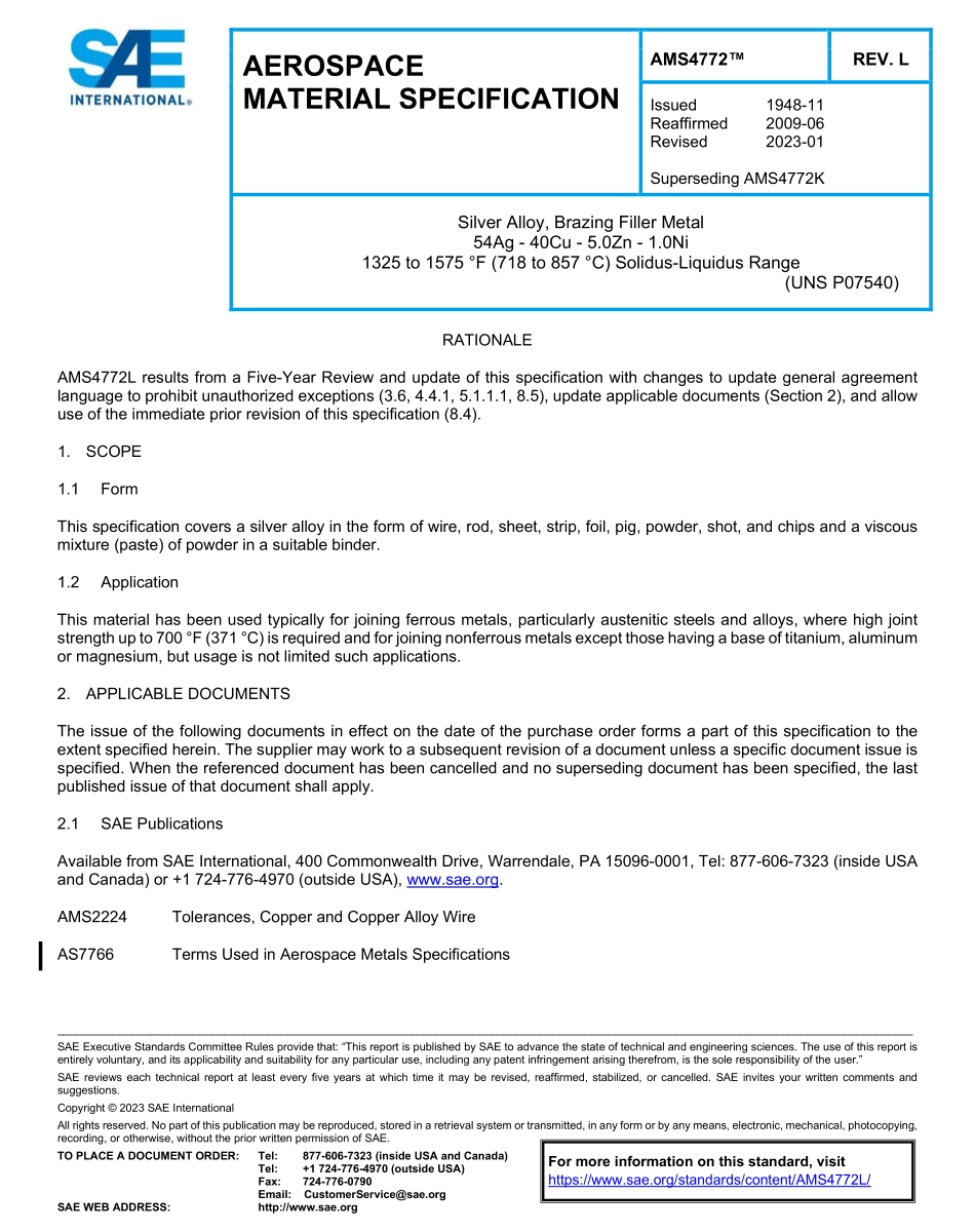 SAE AMS 4772L-2023.pdf_第1页