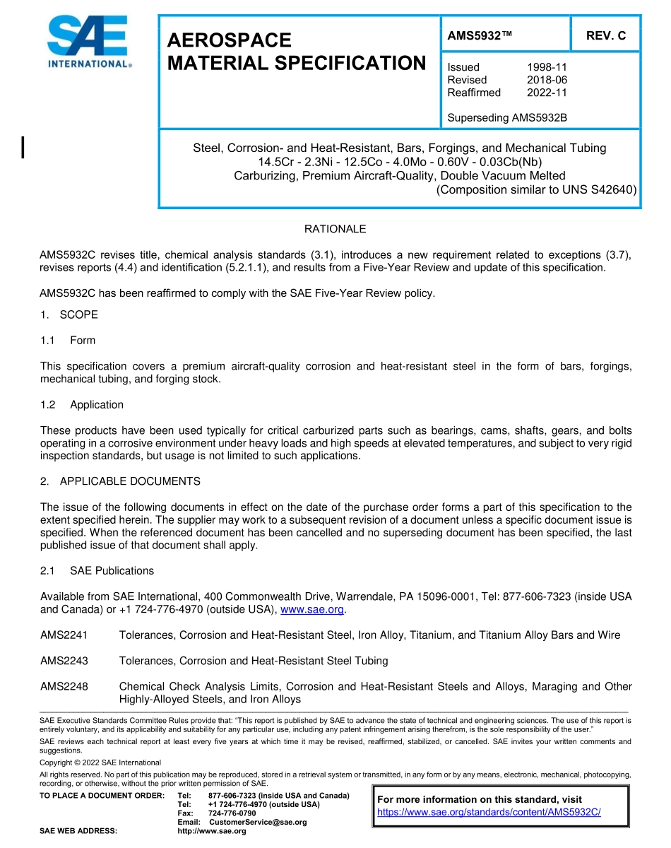 SAE AMS 5932C-2022.pdf_第1页