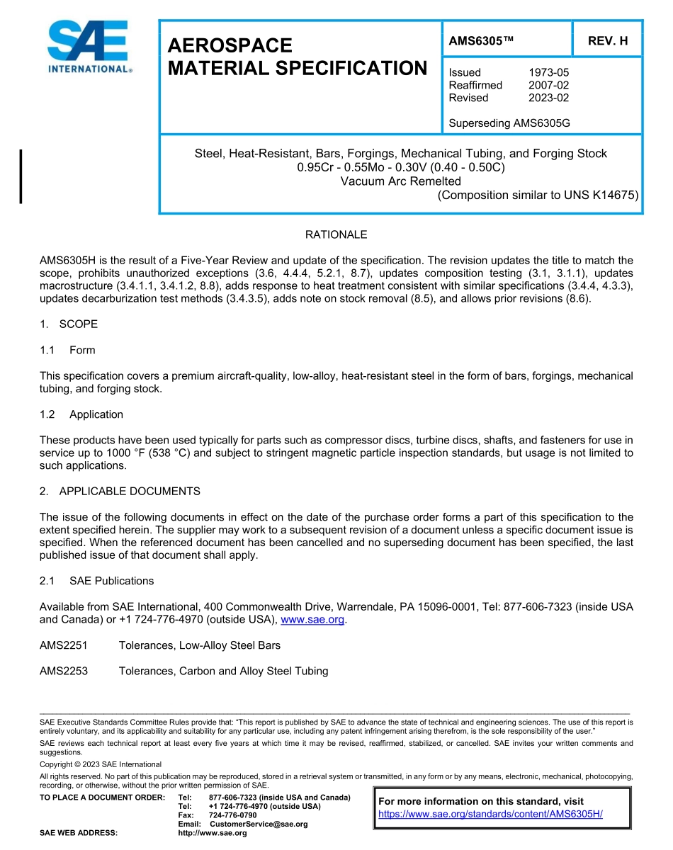 SAE AMS 6305H-2023.pdf_第1页