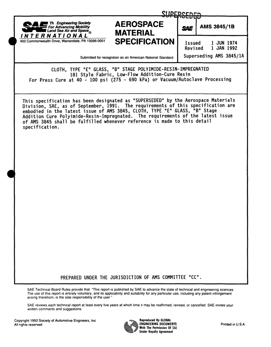 SAE AMS 3845-1B-1992 scan.pdf_第1页