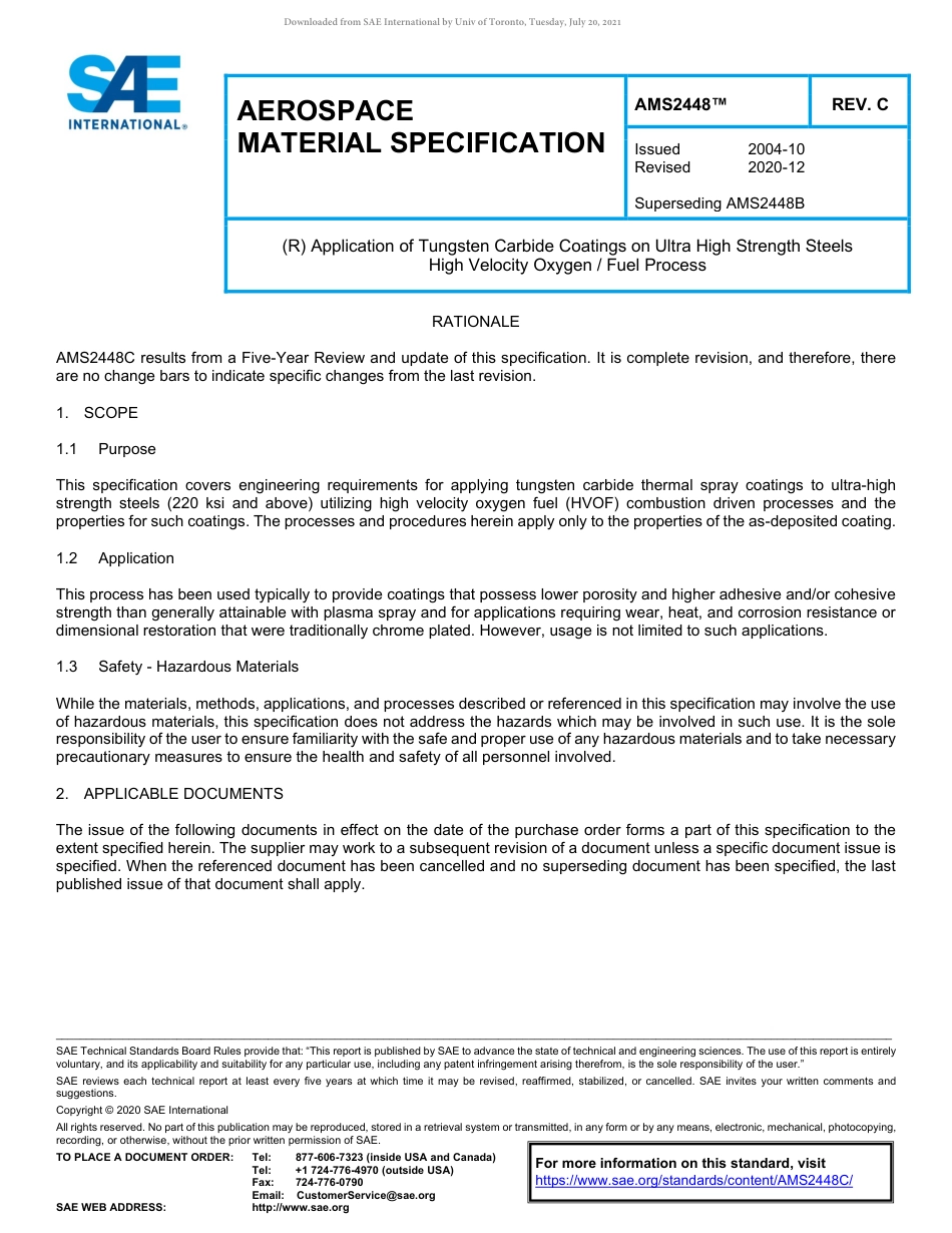 SAE AMS 2448C-2020.pdf_第1页