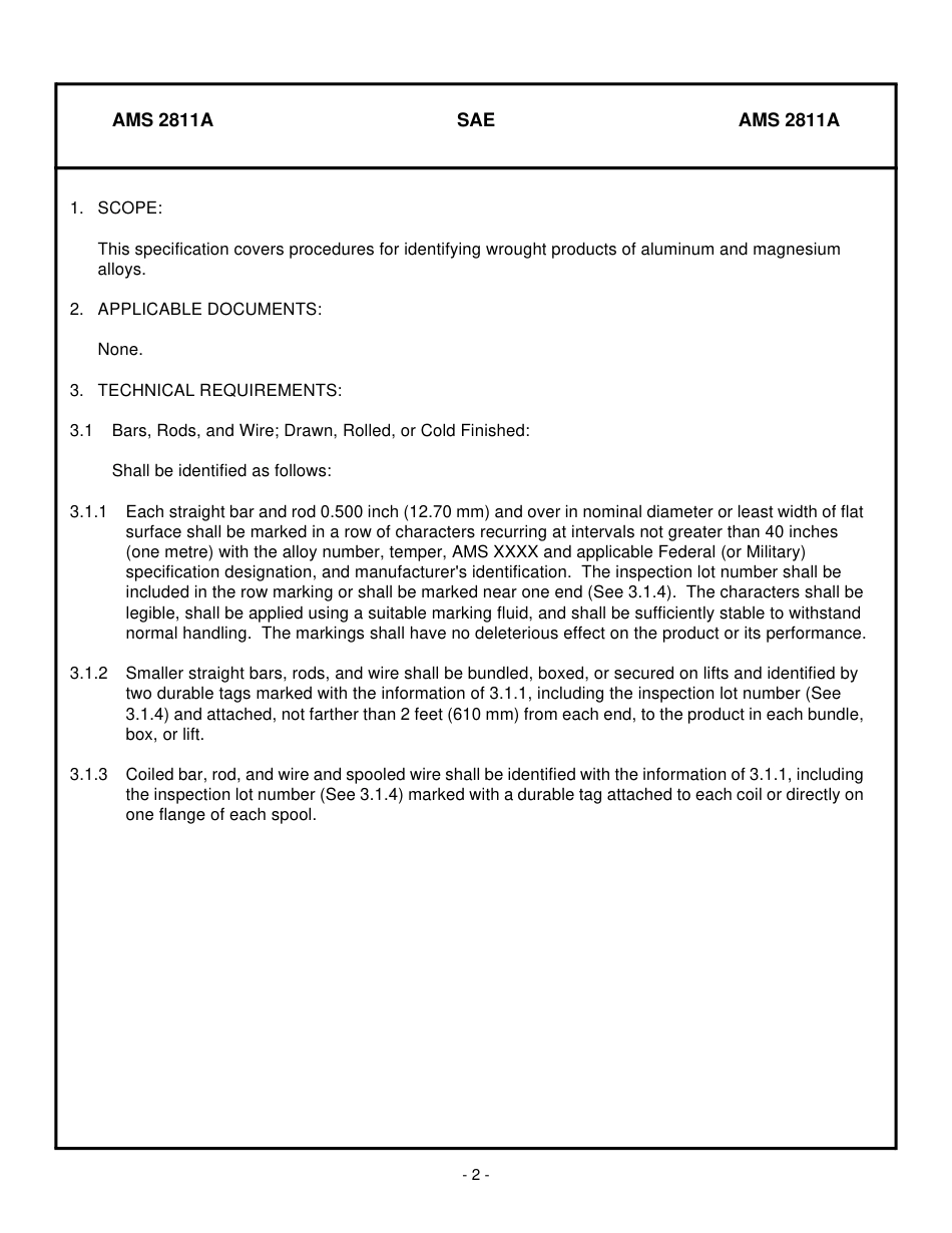 SAE AMS 2811A-1998.pdf_第2页