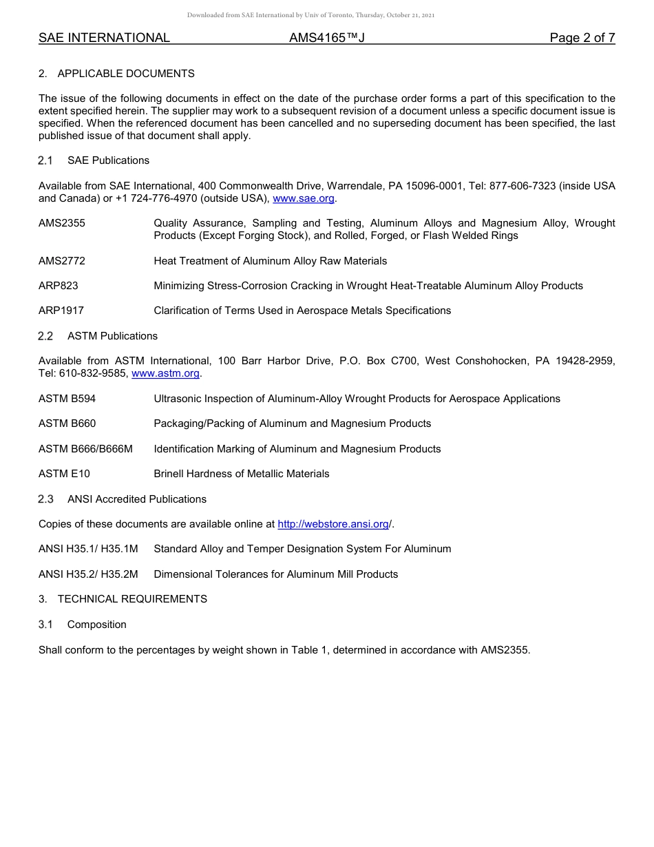 SAE AMS 4165J-2019.pdf_第2页