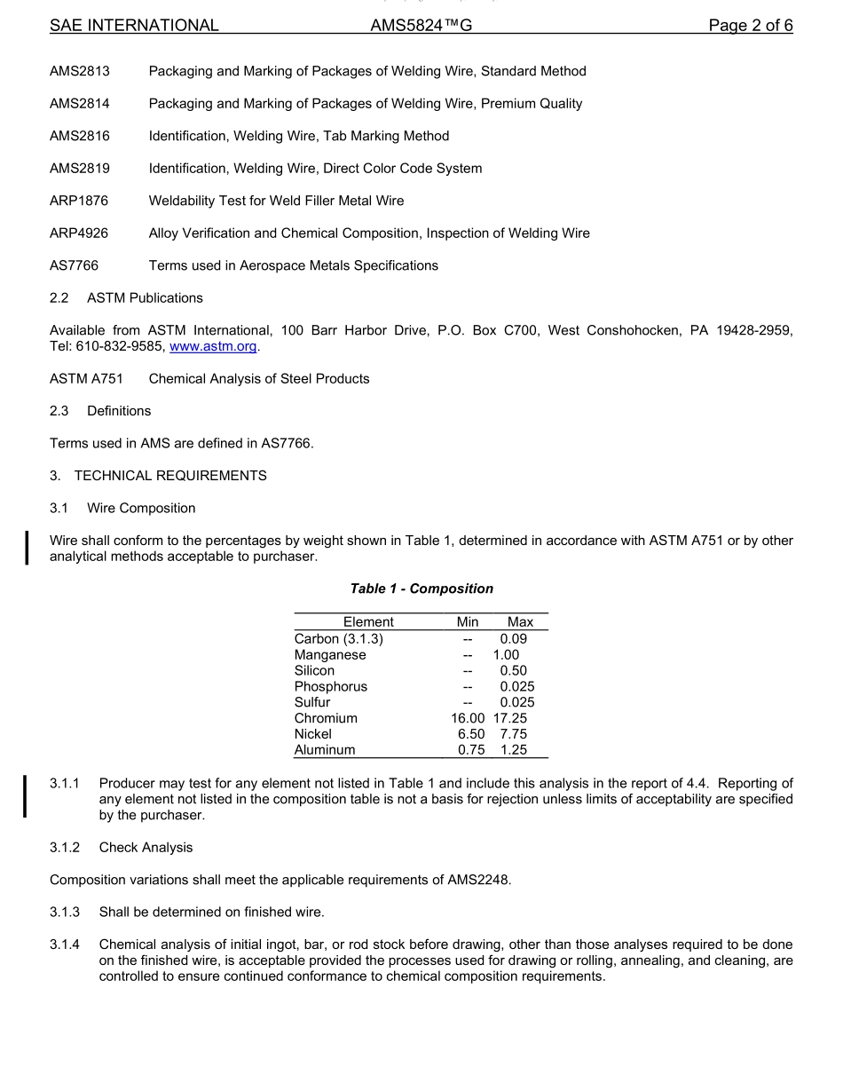 SAE AMS 5824G-2022.pdf_第2页