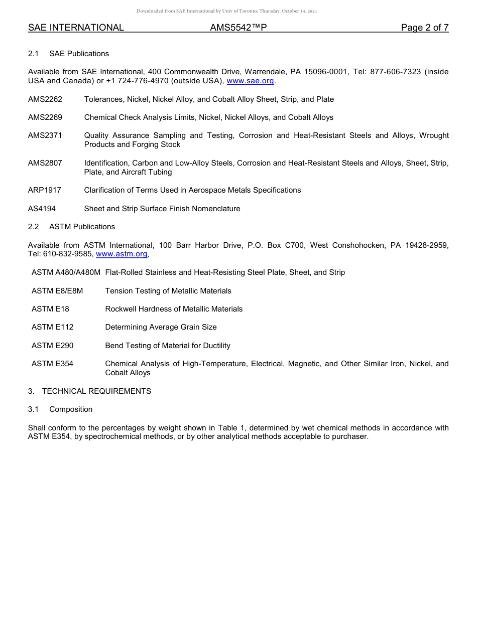 SAE AMS 5542P-2019.pdf_第2页