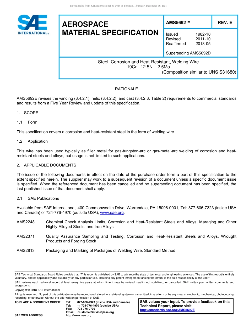 SAE AMS 5692E-2018.pdf_第1页