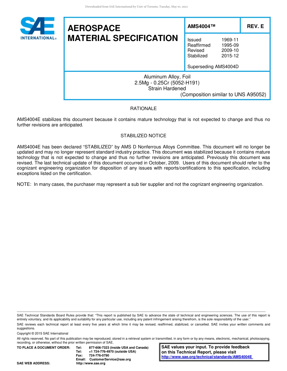 SAE AMS 4004E-2015.pdf_第1页