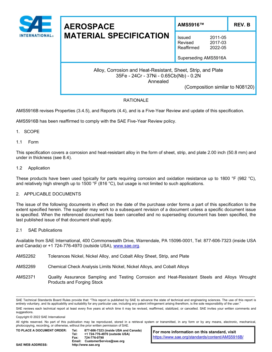 SAE AMS 5916B-2022.pdf_第1页