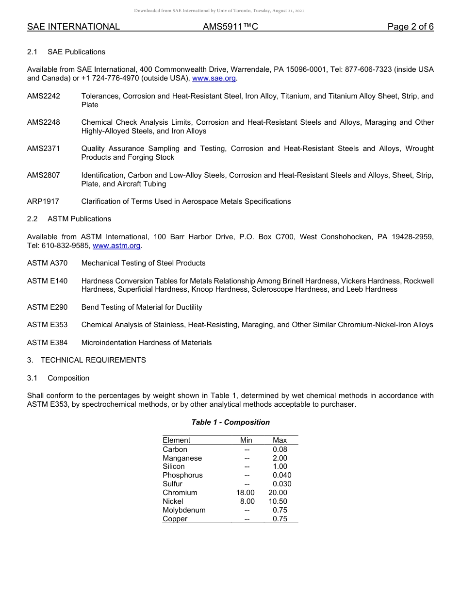 SAE AMS 5911C-2020.pdf_第2页