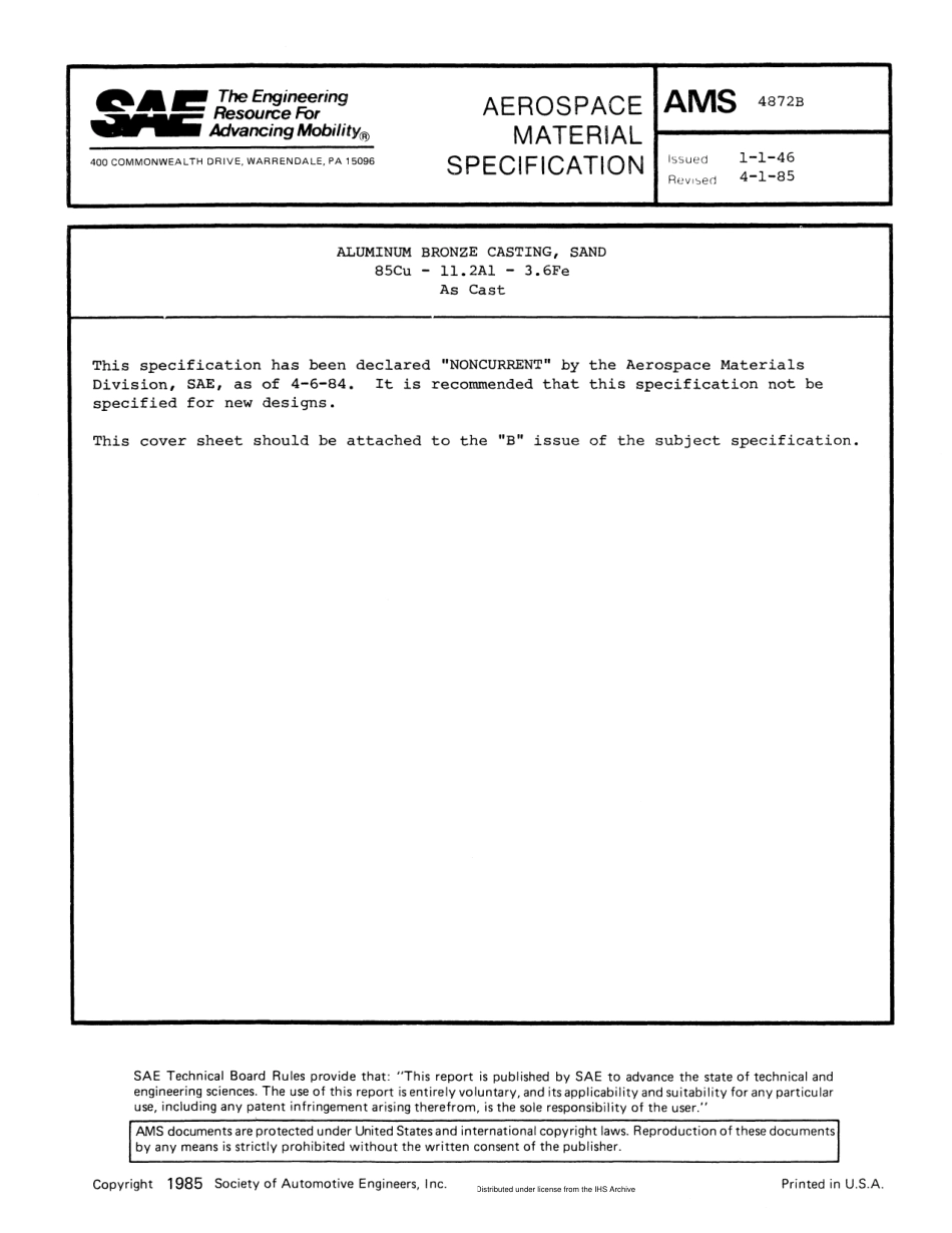 SAE AMS 4872C-1990 scan.pdf_第2页