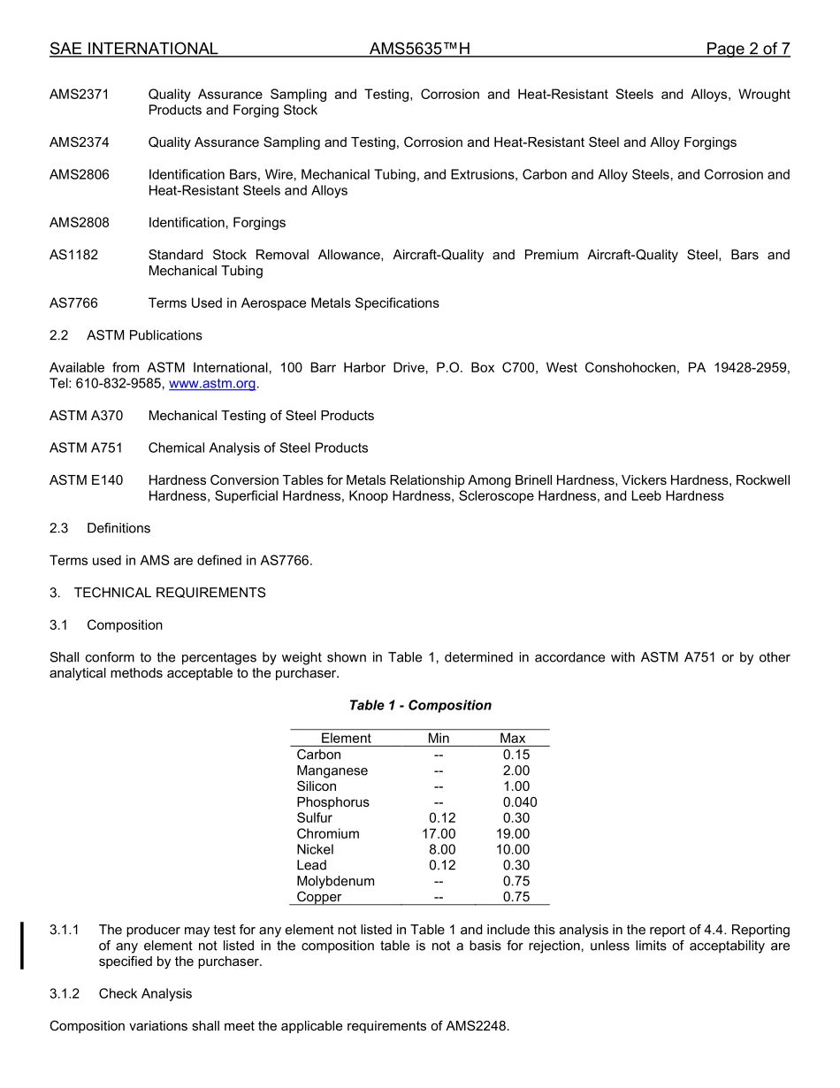 SAE AMS 5635H-2023.pdf_第2页