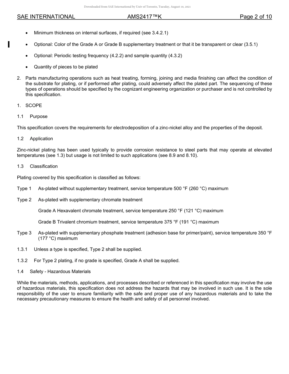 SAE AMS 2417K-2020.pdf_第2页