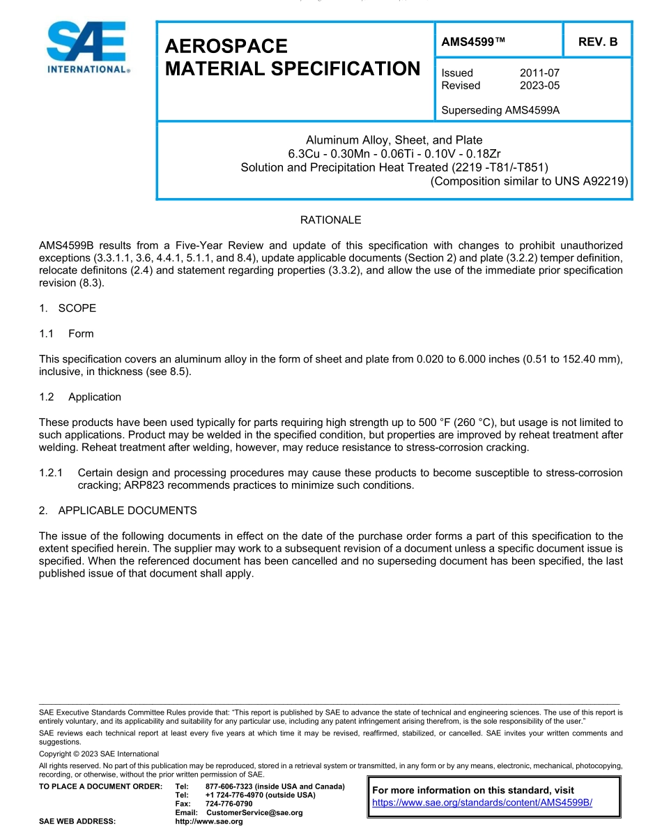 SAE AMS 4599B-2023.pdf_第1页