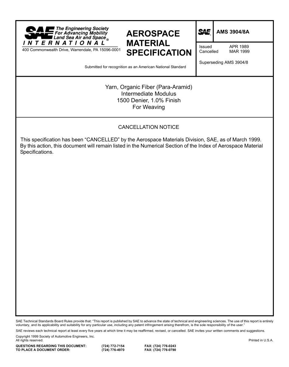 SAE AMS 3904-8A-1999.pdf_第1页
